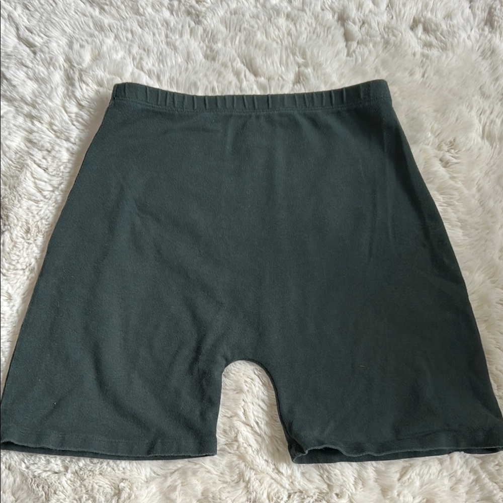 Brandy Melville Dark Green Shorts